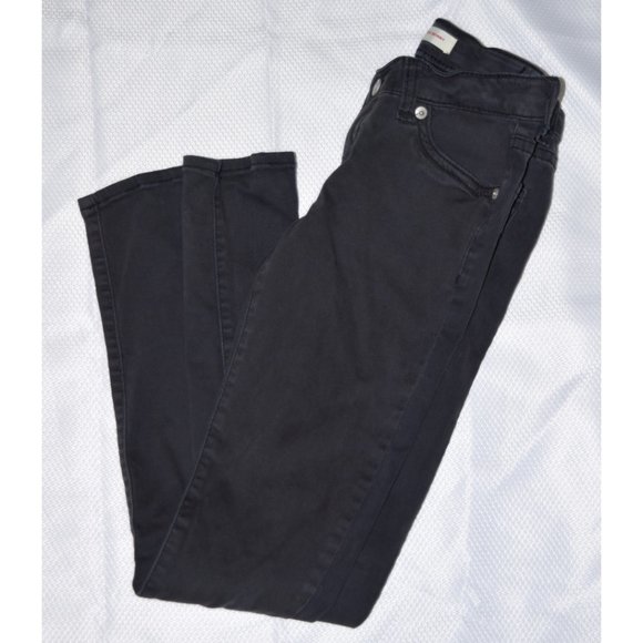 Levi's Black 710 Super Skinny Jeans size 12R - Picture 2 of 5